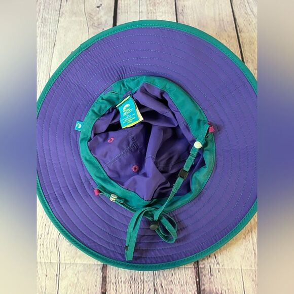 Kids Sunday Afternoons Sun Protection Pink Floral Bucket Hat Size L (ages 5-12) - Picture 6 of 6